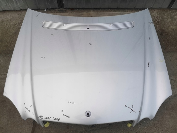 фото №9, Капот крышка двигателя mercedes e-klasa w211 avangarde 02-06 цвет c775