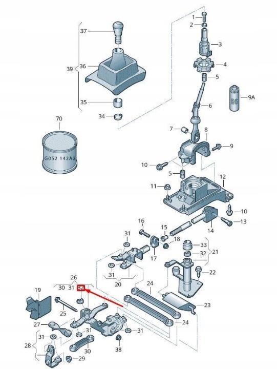 фото №12, Vw audi seat skoda amarok прокладка стопорная оригинальная n90815903