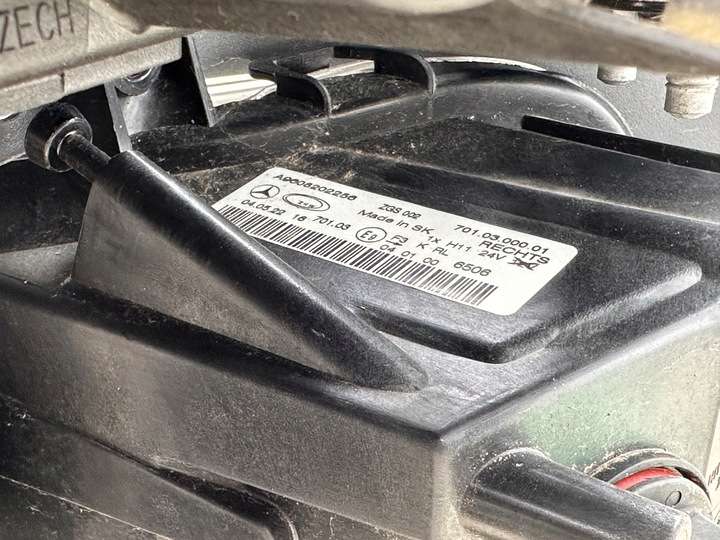 фото №8, Mercedes actros mp4 mp5 бампер фары led a9618203159 a9618203059