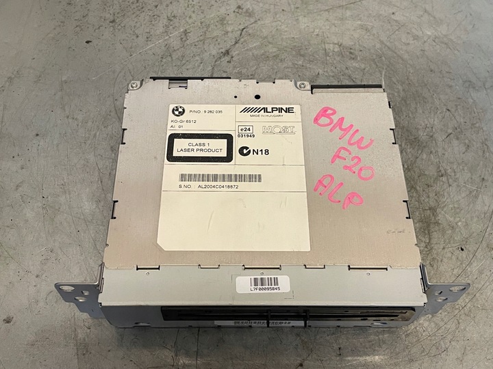 фото №3, Bmw 1 f20 f21 cd радио радиопроигрыватель alpine 9282035