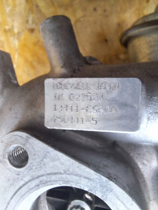 фото №6, Турбонагнетатель 14411-es60a nissan x-trail t30 01- 2.0 dci
