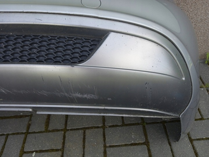 фото №11, Бампер задний накладка s line lx7v audi a4 b8 sedan