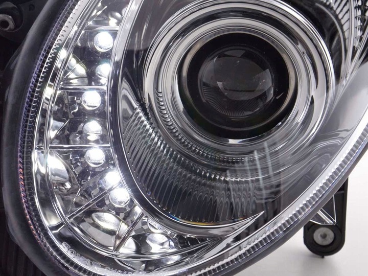 фото №5, Лампы перед daylight led mercedes w211 02-06 хром
