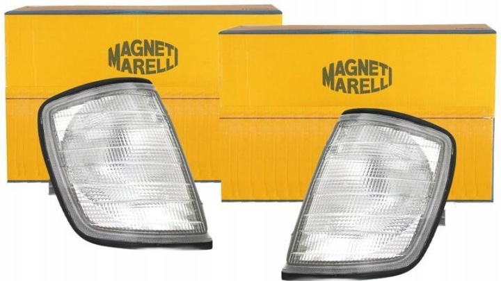 фото №13, Magneti marelli поворотник передний mercedes w124 93-95 белый левое