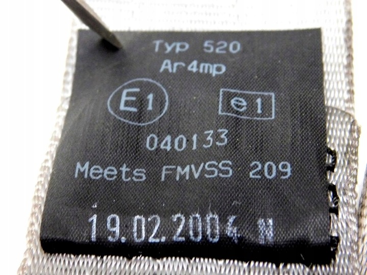 фото №10, A4/21 audi a6 c5 универсал pas безопасности левый зад