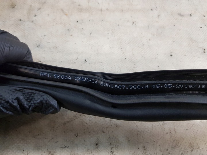 фото №5, Прокладка двері правий перед skoda fabia iii універсал 19r. 6v0867366h