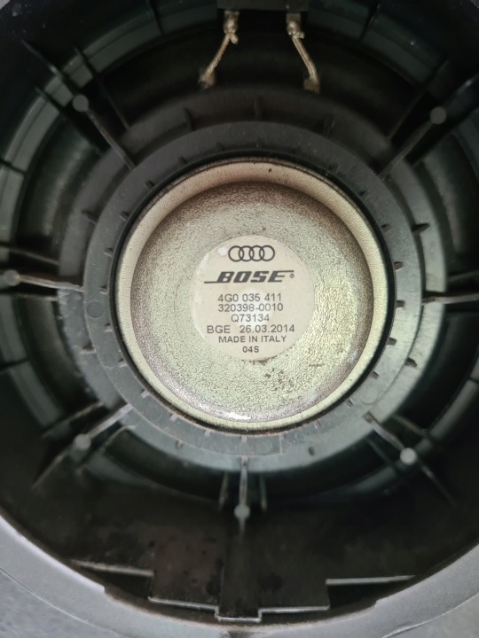 фото №5, Динамик дверь зад bose audi a6 c7 4g0035411