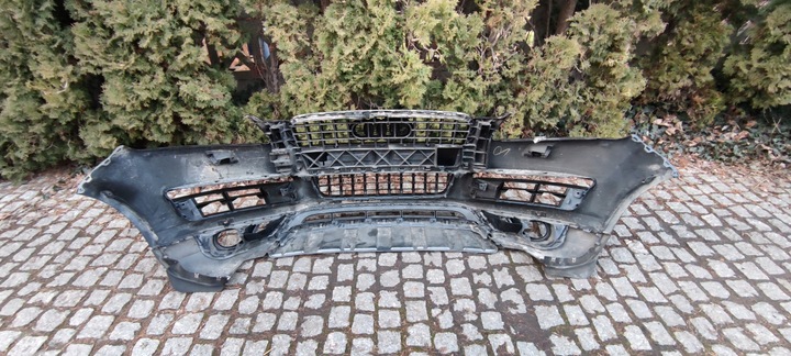 фото №11, Audi q7 4l0 рестайлінг перед бампер переднє базовий стандарт решітка