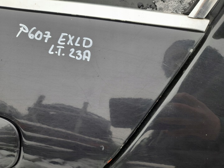 фото №10, Peugeot 607 рестайлинг дверь левый зад левая задние exld