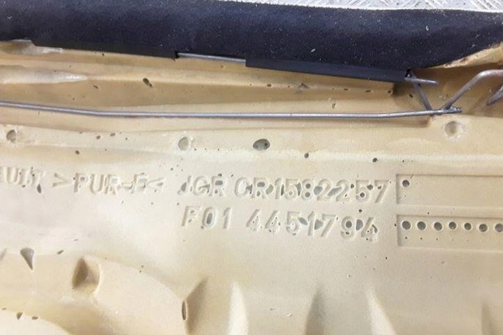 фото №8, Диван задняя renault laguna iii bt0/1 4451794 2.0l дизель 110kw 2010