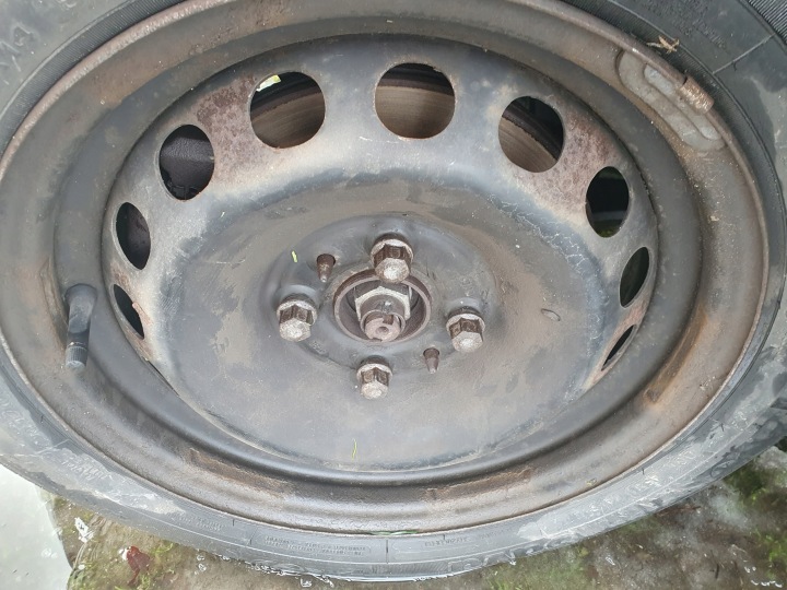 фото №5, Диски 14" стальные fiat idea 2004r. lak grigio steel 647 et35
