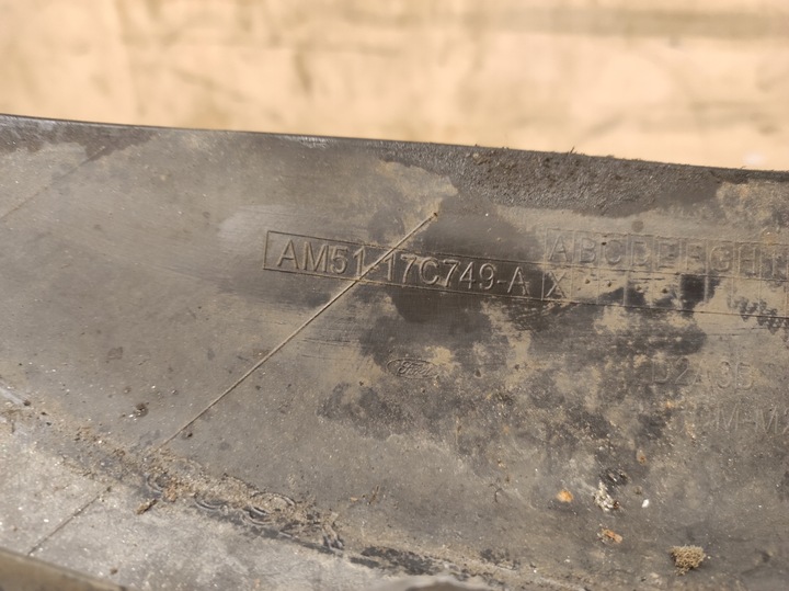 фото №15, Спойлер накладка спойлер бампера перед c max ii 2 mk2