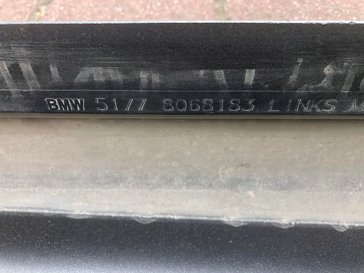 фото №12, Bmw "6" g32 поріг планка ліва м-пакет sport 8068183 з впуском i pod лампа