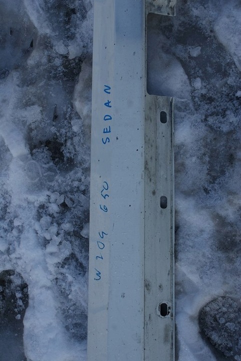 фото №8, Mercedes w204 sedan планка пороговая накладка 650