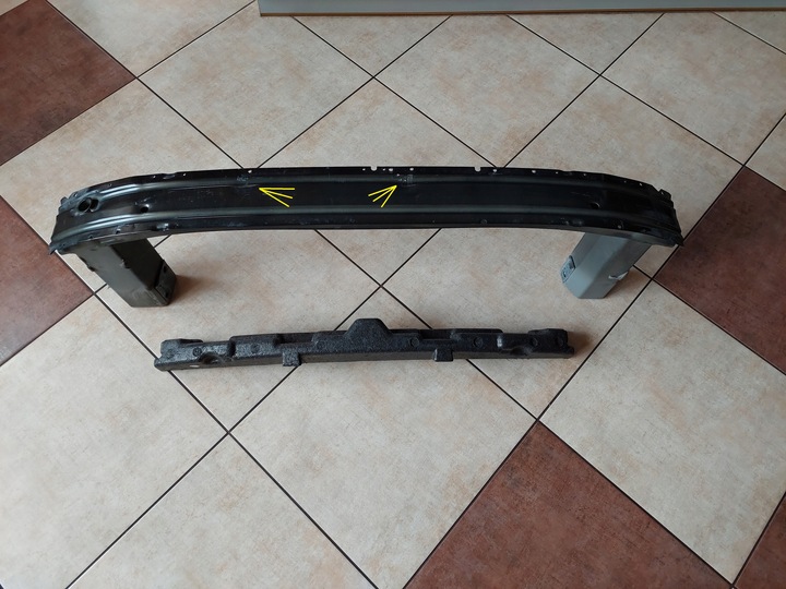 фото №1, Балка - абсорбер - перед - opel zafira c - рестайлинг