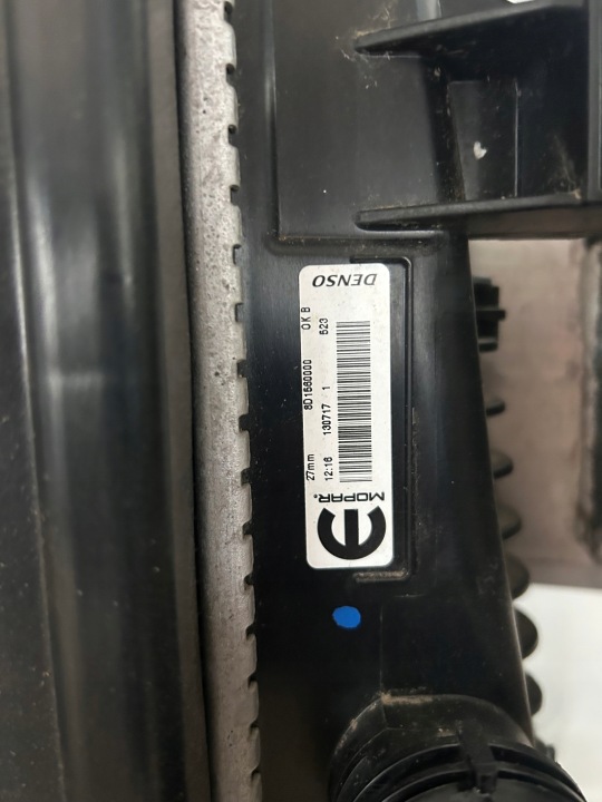 фото №8, Передняя панель балка комплект радиатор jeep compass ii p68249186ac, 8d168000