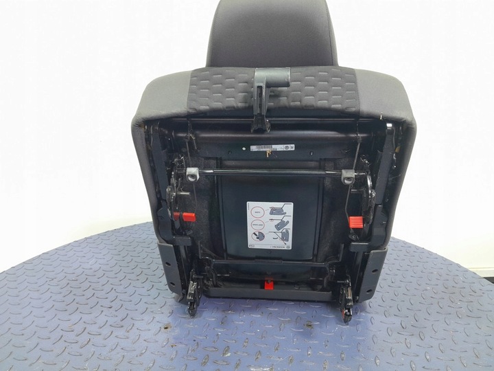 фото №9, Vw touran i рестайлінг сидіння зад задній правий складний