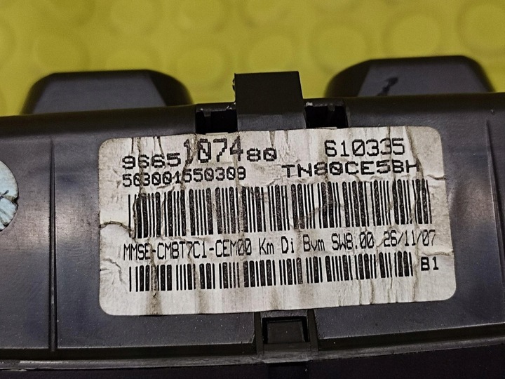 фото №7, Peugeot 308 1.6 hdi спідометр  zeg 9665107480