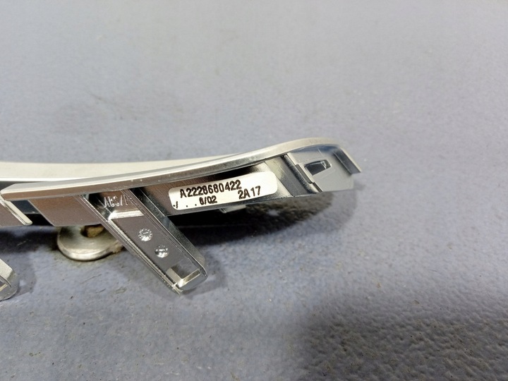 фото №7, Mercedes s класс w222 защита направляющая ремня зад правая a2228680422