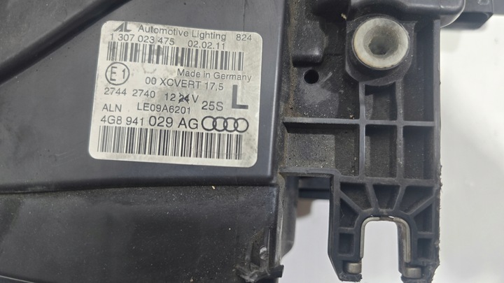 фото №9, Gq-021 лампа фара ксенон led левый audi a7 4g 10-18 4g8941029ag