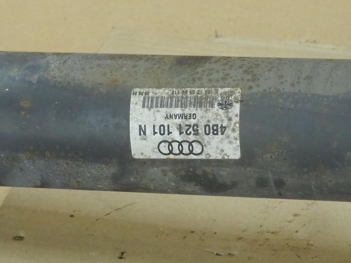 фото №8, Wał привідний audi a6 c5 avant 2.4 quattro автомат 4b0521101n