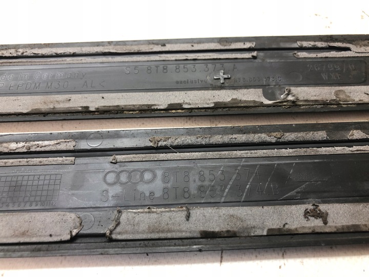 фото №7, A5 sportback s line накладки планки пороговые kpl