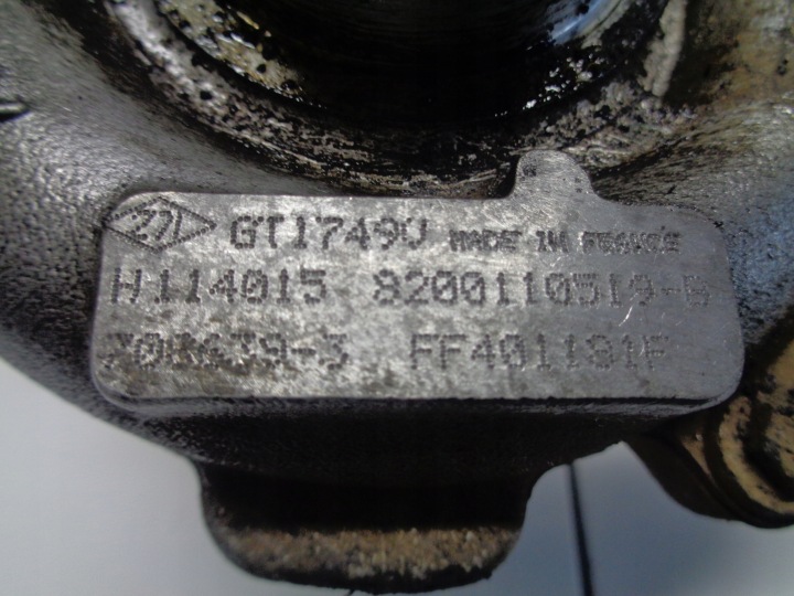 фото №7, Volvo mitsubishi 1.9dci турбонагнетатель 8200110519