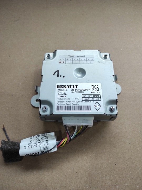 фото №1, Модуль камери renault scenic iii рестайлінг grand 284a10002r