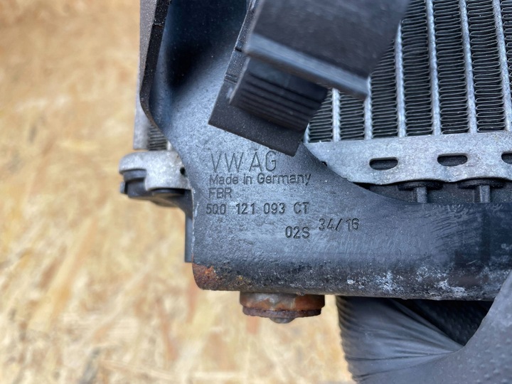 фото №11, Дополнительный радиаторов воды vw golf vii 5q0121093ct 5q0121253j