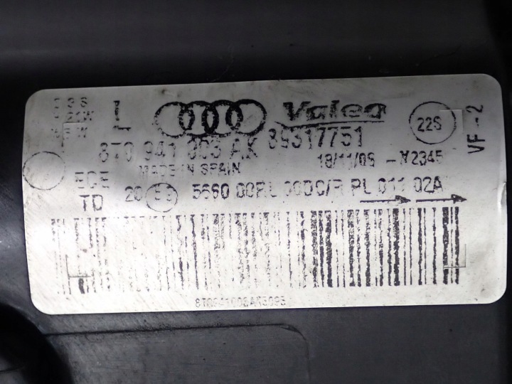 фото №14, Комплектний перед капот бампер 2xlampa крило pas audi a5 8t 8t0 s-line