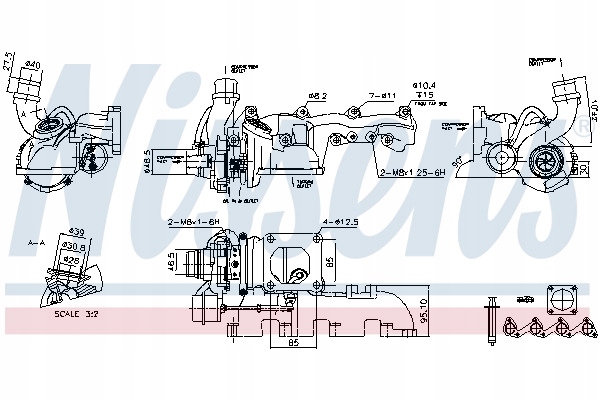 фото №8, Турбонагнетатель nissens 93077 pl dystrybucja