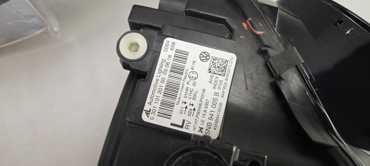 фото №11, Volkswagen tiguan ii 5nb фара лампа права ліва комплект