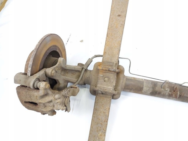 фото №6, Балка вісь зад задня підвішування ресори opel movano a x70 master ii fd