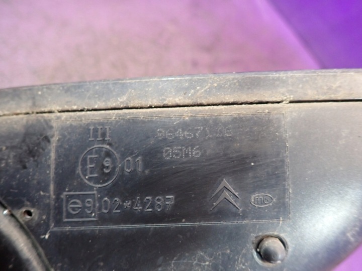 фото №11, Citroen c4 i hb 3d 04-08 зеркало правое электрические exl 10 pin