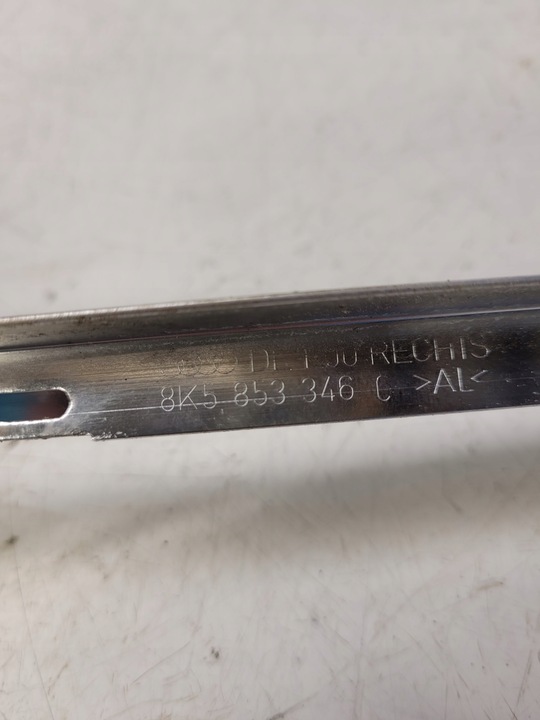 фото №11, Планка кузов скла хром праві audi a4 s4 b8 sedan 8k5853346c