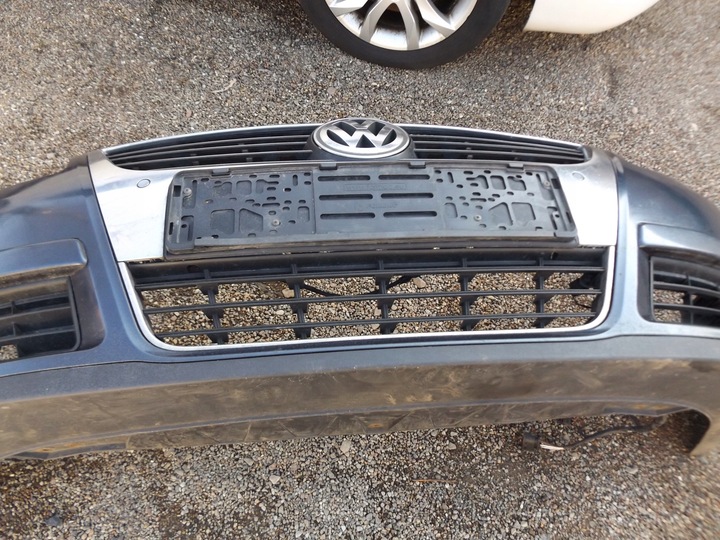 фото №9, Vw passat b6 бампер переднее парктроник решётка радиатора halo