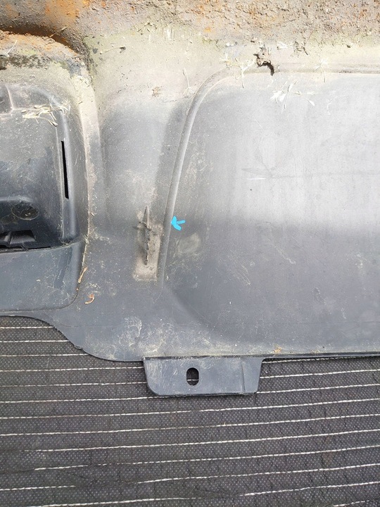 фото №10, Накладка спойлер дифузор бампера зад citroen c5 aircross 18-