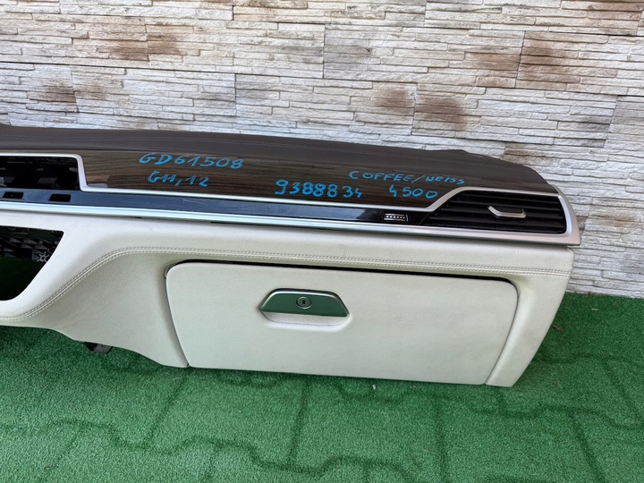 фото №8, Панель консоль подушка безпеки bmw 7 g11 g12 coffee білий 9388834