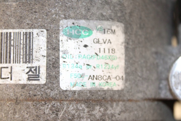 фото №5, Kia ceed i hyundai 1.6 crdi компрессор компрессор кондиционера f500-an8ca-04