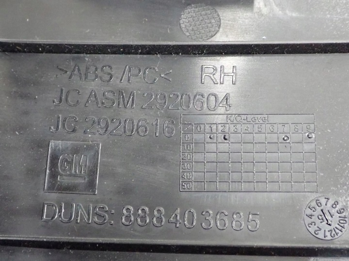 фото №8, Туннель панель рамка коробки передач бардачок европа оригинал opel astra v k 16r