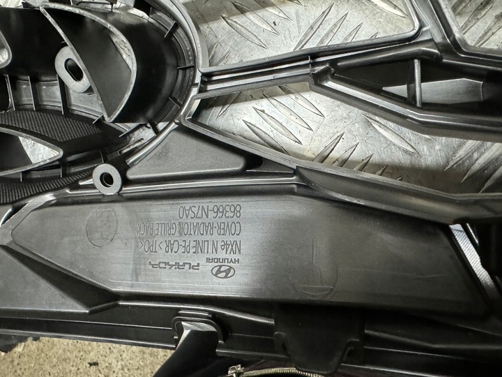 фото №11, Решётка радиатора решётка hyundai tucson n-line iv 4 рестайлинг 2024 бампер перед логотип усиленный