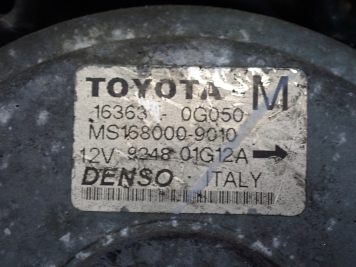 фото №6, Toyota corolla e12 2.0 вентилятор охолодження радіатора (дифузор) 16363-0g050