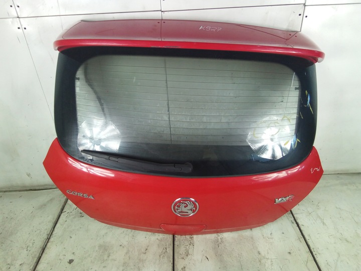 фото №1, K927 кришка багажника opel corsa d 3d opc vxr 547