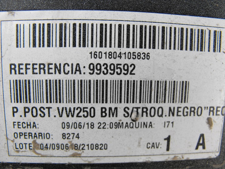 фото №9, Vw polo 6r6 бампер зад r-line 6r6807421at
