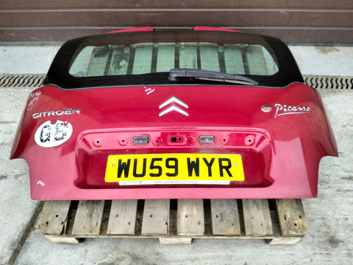 фото №12, Крышка стекло зад citroen c3 picasso цвет kjcc 2008-2012