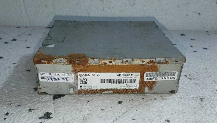 фото №1, Тюнер радио audi 4g0035061n