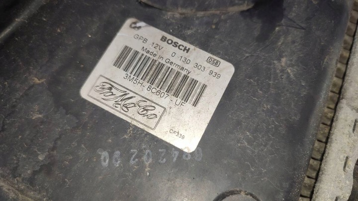 фото №4, Комплект радіатор вентилятор ford focus c-max 1.6 бензин