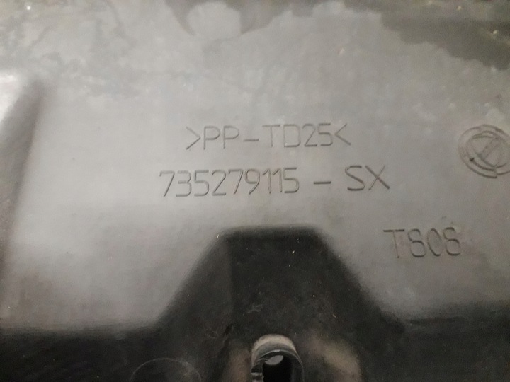 фото №7, Fiat doblo 1 i 00-10 панель под лобовым стеклом комплект 735279114 735279115