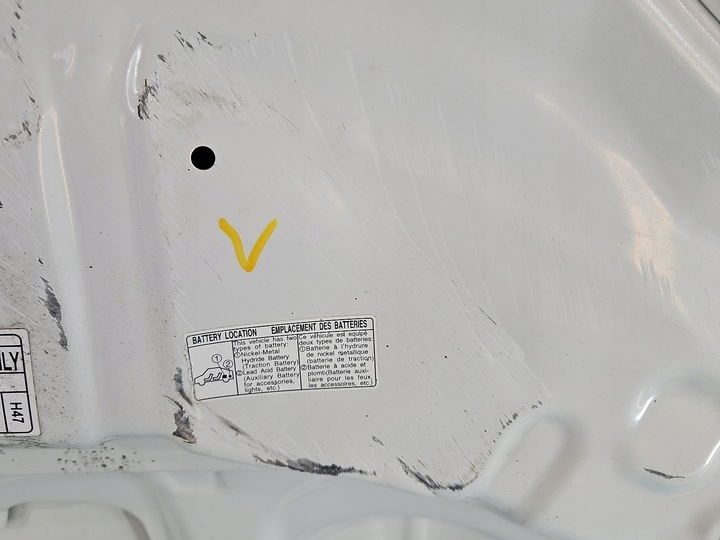 фото №12, Капот передняя toyota auris i рестайлинг 09-13 белый 070