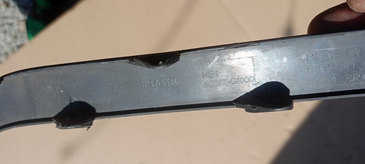 фото №8, Решітка планка бампера перед ліва hyundai ioniq v 5 21r.- 86597-gi000